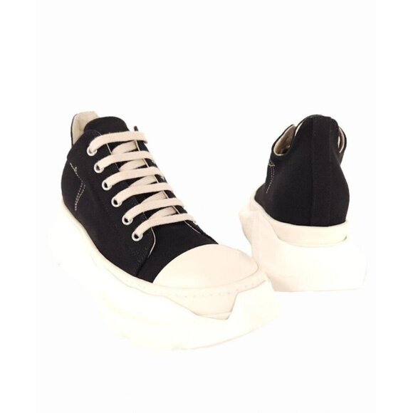 Rick Owens DRKSHDW Pentagram Embroidery Abstract Low Sneaks NEW Size 39 W9 M6 - Picture 10 of 16